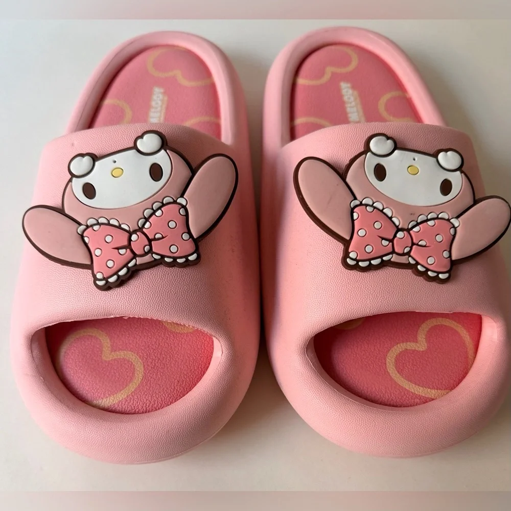 My Melody Pink Slippers EU 38–39 | Sanrio Kawaii Cozy Slides Sandals